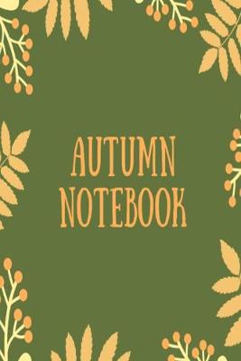 Book cover for Autumn Notebook