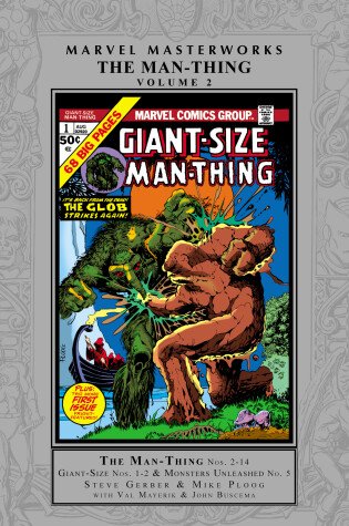 Cover of MARVEL MASTERWORKS: THE MAN-THING VOL. 2