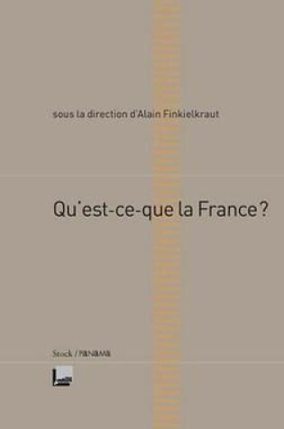 Cover of Qu'est-Ce Que La France