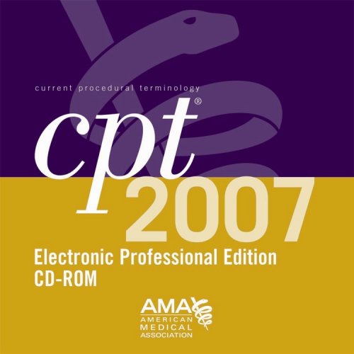 Book cover for CPT 2007 Electronic Professional Edition, 2-5 User