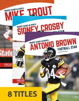 Book cover for Biggest Names in Sports Set 2 (Set of 8)