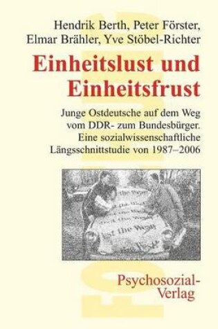 Cover of Einheitslust und Einheitsfrust