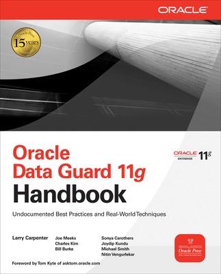 Book cover for Oracle Data Guard 11g Handbook