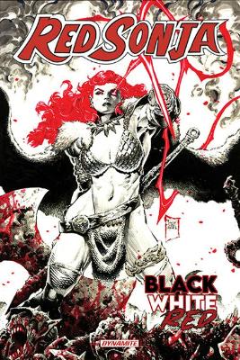 Book cover for Red Sonja: Black, White, Red Volume 1