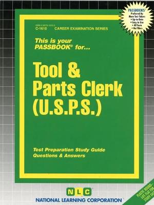 Book cover for Tool & Parts Clerk