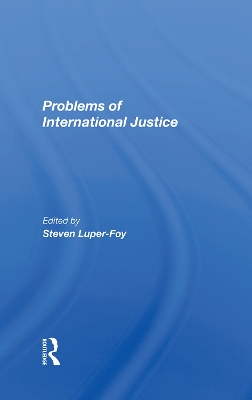 Book cover for Problems Of International Justice