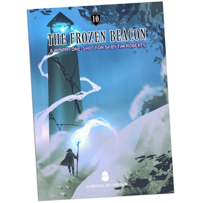 Book cover for The Frozen Beacon