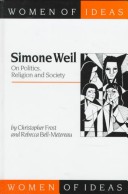 Book cover for Simone Weil