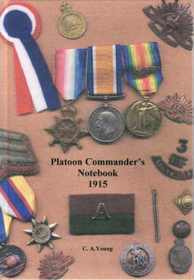 Book cover for Platoon Commander's Notebook  1915