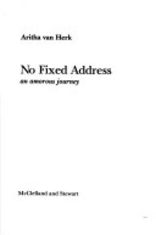 Cover of No Fixed Address