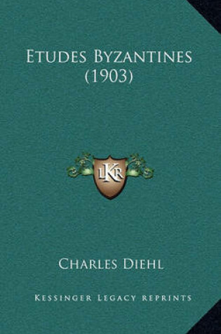 Cover of Etudes Byzantines (1903)