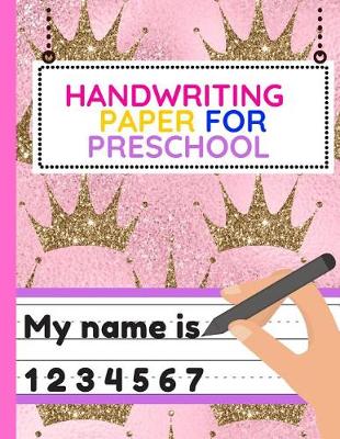 Book cover for Handwriting Paper for Preschool