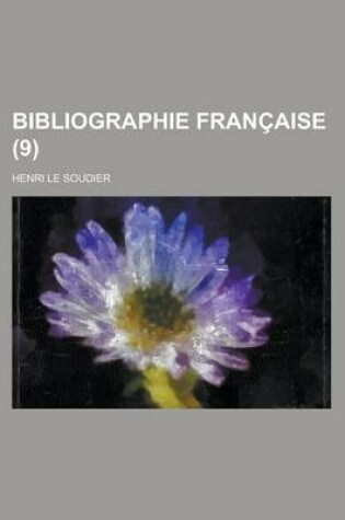 Cover of Bibliographie Francaise (9)