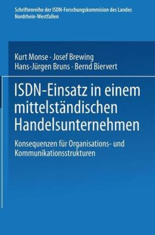 Cover of ISDN-Einsatz in einem mittelständischen Handelsunternehmen