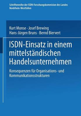 Cover of ISDN-Einsatz in einem mittelständischen Handelsunternehmen