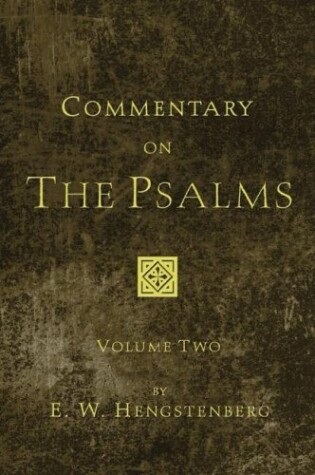 Cover of Commentary on the Psalms, 3 Volumes