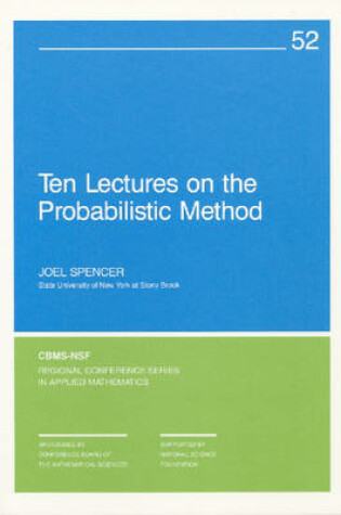 Cover of Ten Lectures on the Probabilistic Method