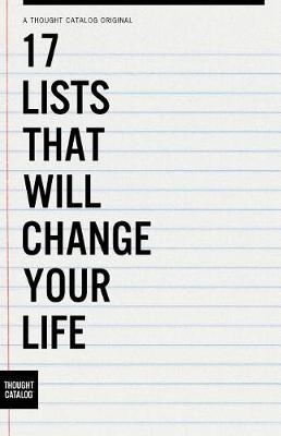 Book cover for 17 Lists That Will Change Your Life