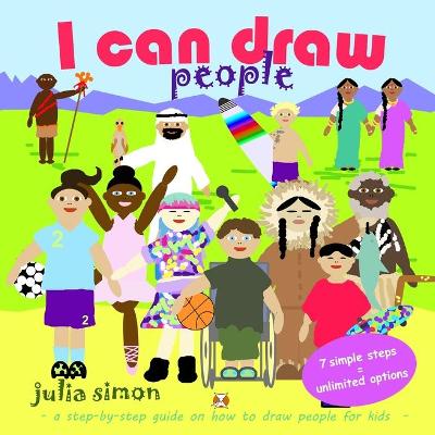 Book cover for I can draw people