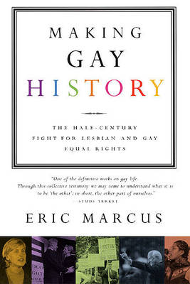 Book cover for Making Gay History