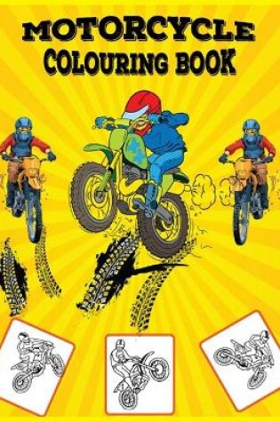 Cover of Motorcycle Colouring Book