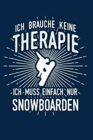 Cover of Therapie? Lieber Snowboard