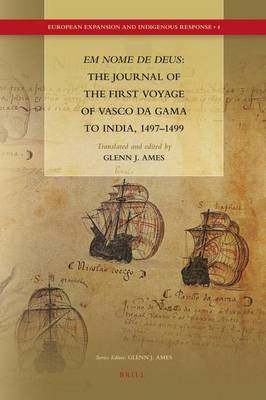 Book cover for Em Nome de Deus: The Journal of the First Voyage of Vasco Da Gama to India, 1497-1499