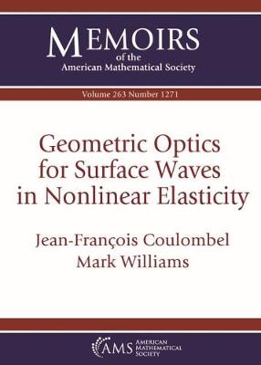 Book cover for Geometric Optics for Surface Waves in Nonlinear Elasticity