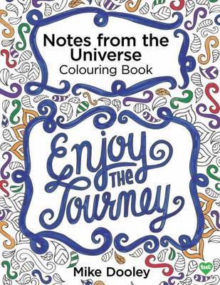 Book cover for Notes from the Universe Colouring Book