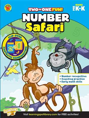 Book cover for Number Safari & Fantastic Handwriting, Grades Pk - K