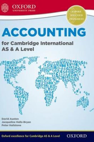 Cover of Accounting for Cambridge International AS & A Level Student Book
