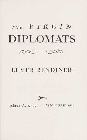 Book cover for The Virgin Diplomats