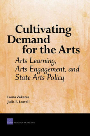 Cover of Cultivating Demand for the Arts