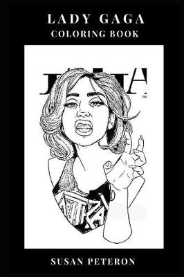 Cover of Lady Gaga Coloring Book