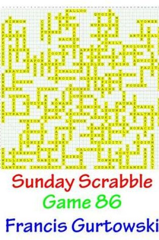 Cover of Sunday Scrabble Game 86