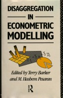 Book cover for Disaggregation in Econometric Modelling