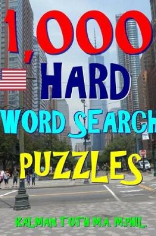 Cover of 1,000 Hard Word Search Puzzles