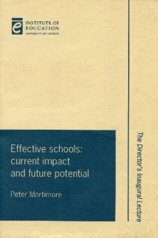 Cover of Effective Schools