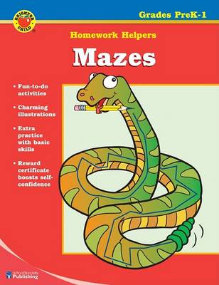 Cover of Mazes Homework Helper, Grades Prek-1