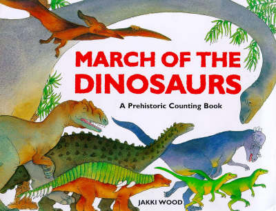 Book cover for March of the Dinosaurs