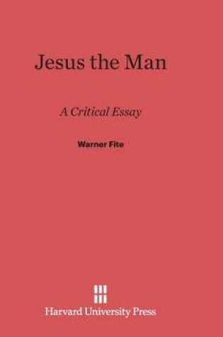 Cover of Jesus the Man