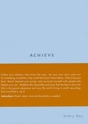 Book cover for Achieve