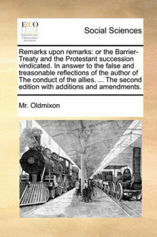 Cover of Remarks Upon Remarks