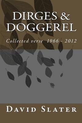 Book cover for Dirges & Doggerel