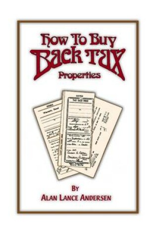 Cover of How to Buy Back Tax Properties