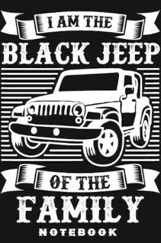 Cover of Black Jeep of the Family 8.5" x 11" Notebook