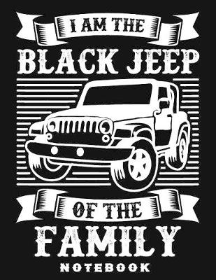 Book cover for Black Jeep of the Family 8.5" x 11" Notebook