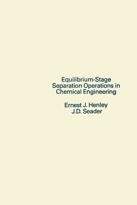 Book cover for Equilibrium-Stage Separation Operations in Chemical Engineering