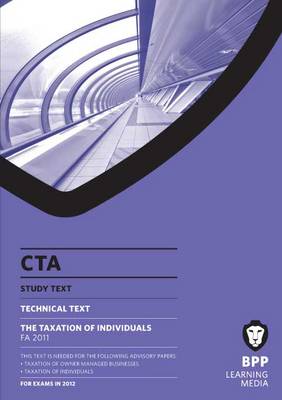 Book cover for CTA - Technical Text - the Taxation of Individuals