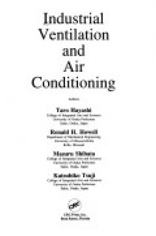 Cover of Industrial Ventilation & Air Conditioning